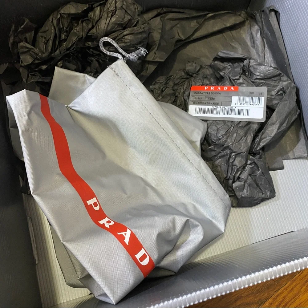 Prada Black Ankle Boots - Picture 12 of 14